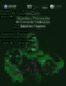 Guía para la Atención y Prevención de Casos de Violencias hacia las Mujeres