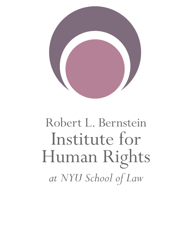 logo of Robert L Bernstein Institute for Human Rights at NYU School of Law